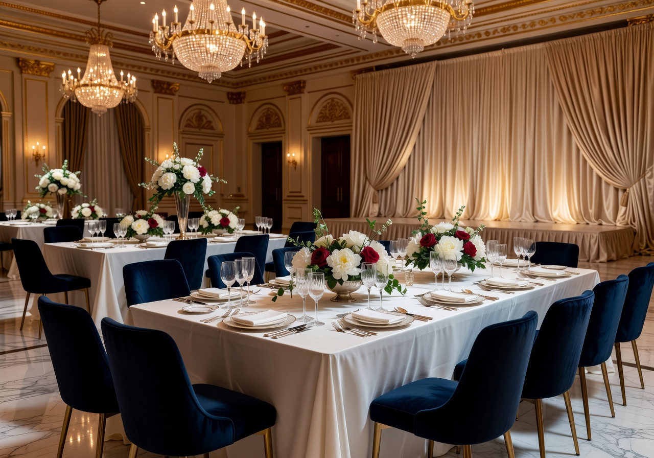Luxury Hotel Event Setup